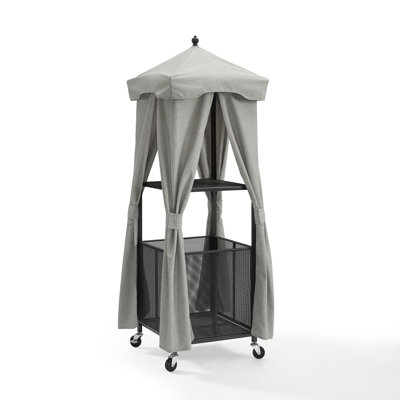 Grady Towel Valet Gray by Crosley