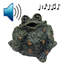 Statue de crapaud sifflet activé par le mouvement Toad Hollow-1542232790