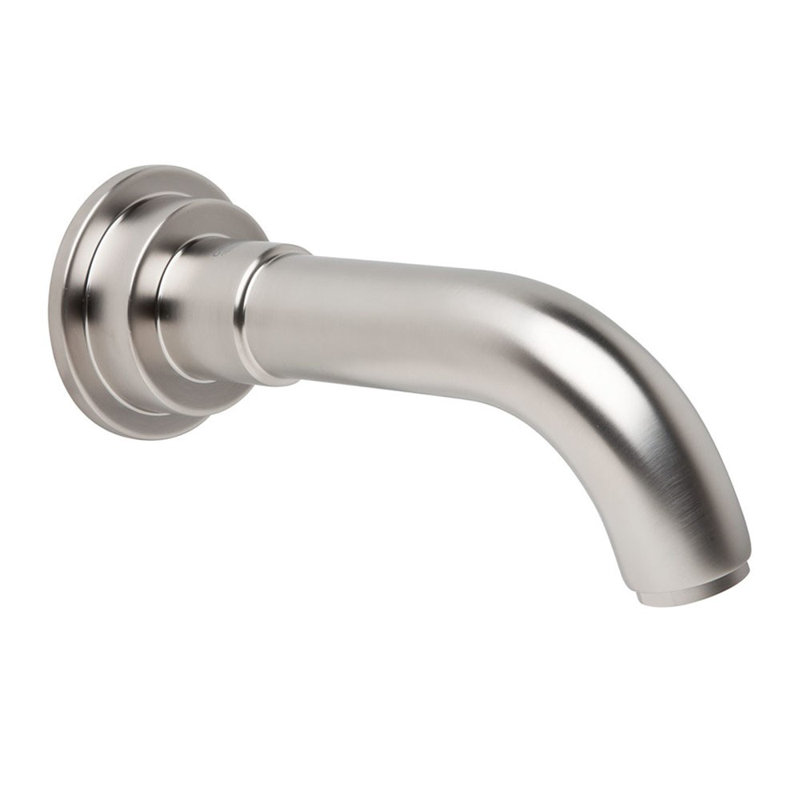 Garniture de robinet de baignoire murale Atrio®, Nickel brossé