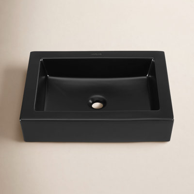 Voltaire 22" Ceramic Vessel Bathroom Sink