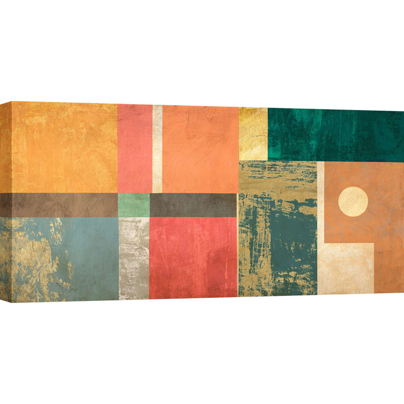 Modern Abstract: Chromatica by Sonne Taylor - Wrapped Canvas Print, 50cm H x 100cm W