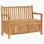 Solid Wood Outdoor Bench