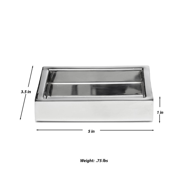 Modern Shiny Soap Dish