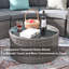 Ensemble de conversation 11 pièces pour 8 personnes avec coussins et coussin décoratif-109706961