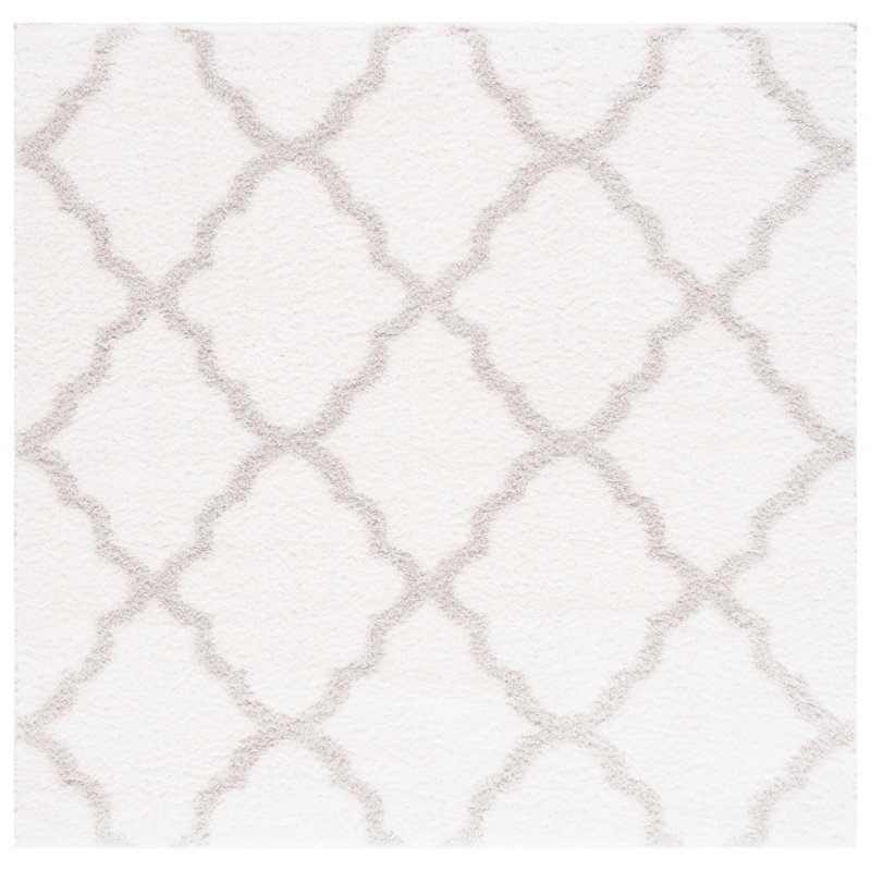 Danesh Tahoe Shag Performance Geometric Rug, Square 6'7"