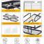 SanderSon Adhesive Shower Caddy