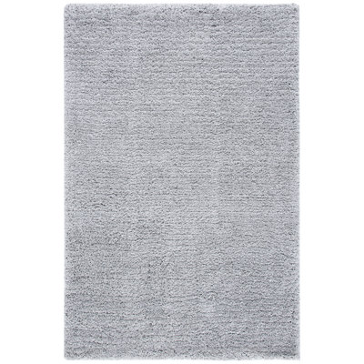 Antanė Handmade Shag Silver Area Rug