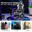 Gymax Adjustable Reclining Ergonomic Faux Leather Swiveling PC & Racing Game Chair-63556131
