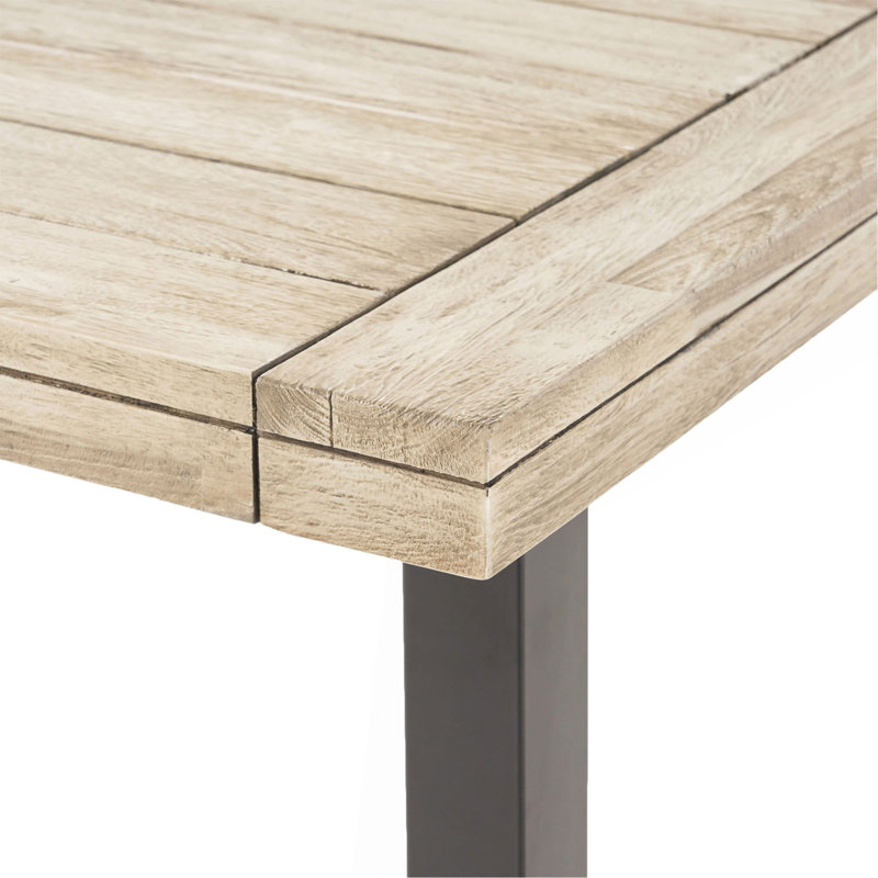 Table de style industriel moderne, Noir, Light Grey