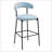 26Inch Teddy Fabric Counter Height Bar Stools-507484379