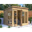 Dunster House Summerhouse 2.4m x 2.4m (8' x 8') Pent Roof, Fully Pressure, RagePanda Modular
