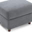 Repose-pieds pour chambre de bébé ou de salon Nurture & Premium, tissu résistant aux taches-737372141