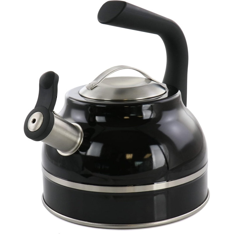 ORIXFORCE Stovetop Tea Kettle, Black