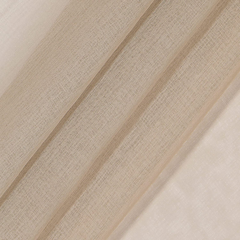 Linen Ombre Sheer Grommet Top Window Panels, 52x63 Inches