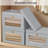 Storage Bins With Lids - 4 Pack Large Fabric Closet Organizer With Window & Handles, Collapsible Decorative Storage Boxes For Shelves Under Bed, Books Clothes Blankets Sweaters Organization-1571790766