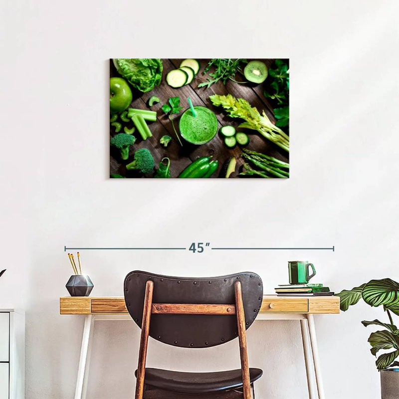 Vegetable Smoothie, 20" H x 30" W