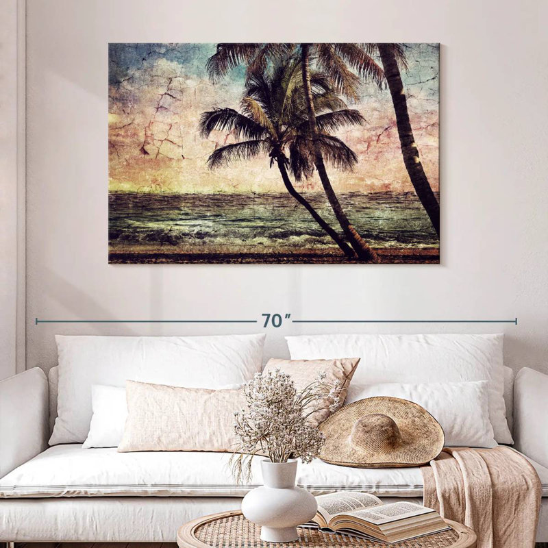 Gillard Rustic Beach, 32'' H x 48'' W