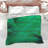 Green Abstract Leaves Comforter-126342947