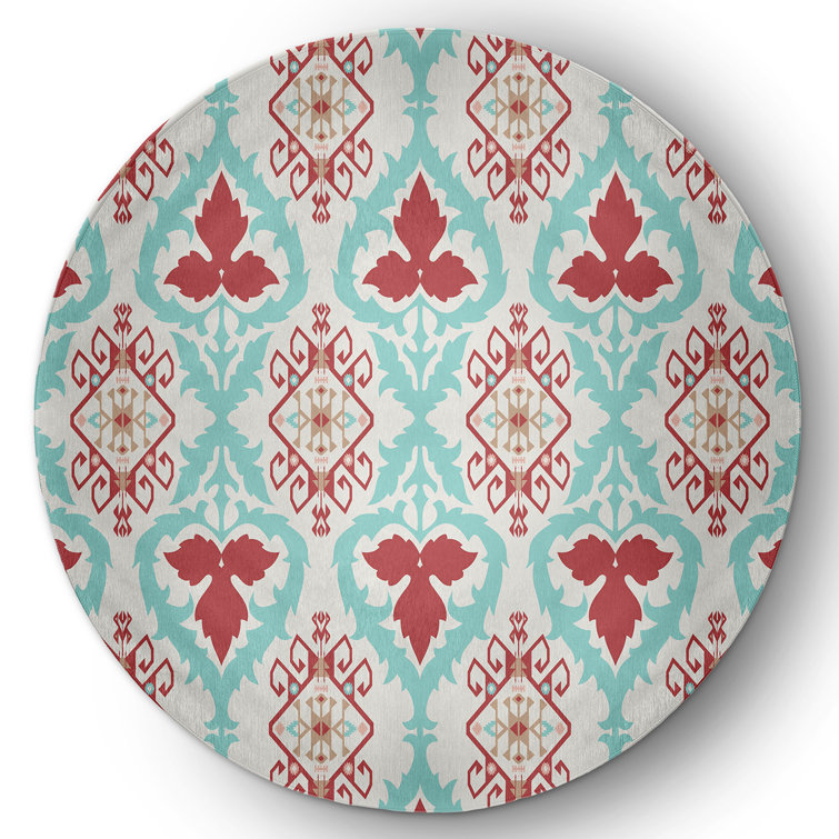 Chenille Ikat Indoor Rug