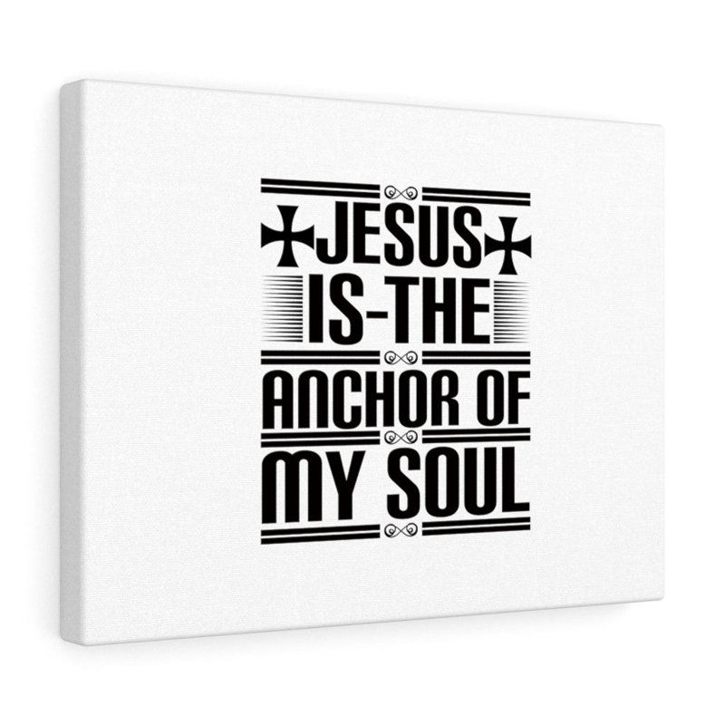 Anchor Of My Soul - Wrapped Canvas Print, 28cm H x 36cm W