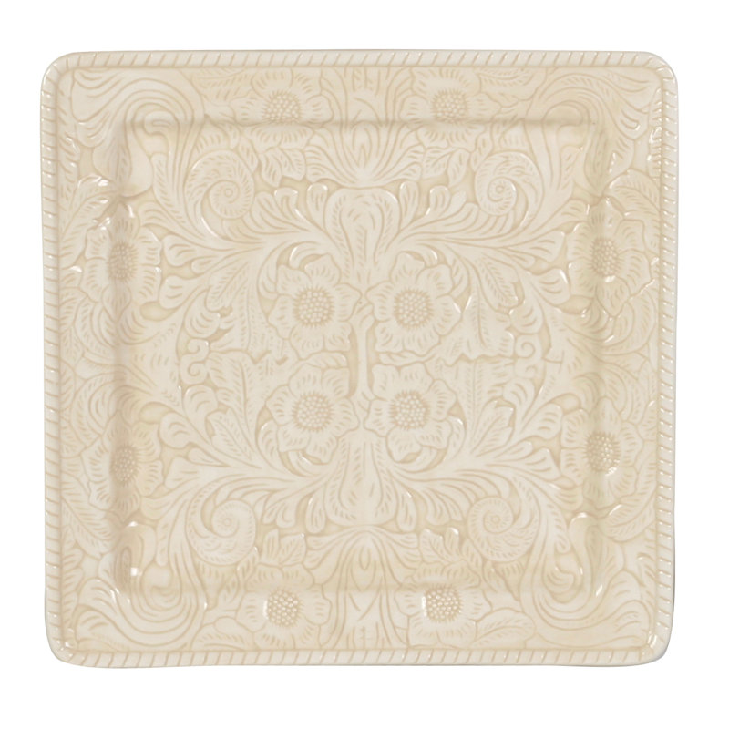 Plateau de service 1 pièce Savannah, Crème