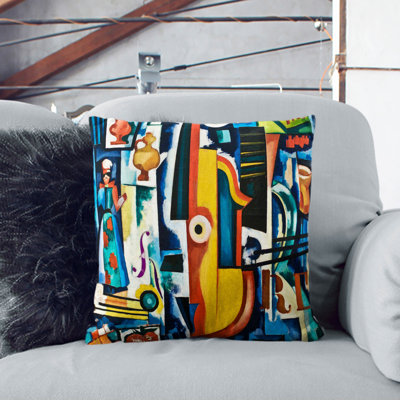 Composition Vol.1 Square Throw Cushion