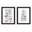 Vignette 2 pièces Trendy Decor 4U It's It's Furr-Niture Reproduction d'art mural pour salon, chambre à coucher-659203909