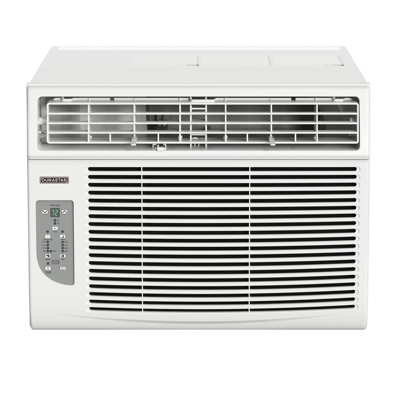 Durastar 12,000 BTU 230V Window Air Conditioner with 11000 BTU Supplemental Heating and Remote Control