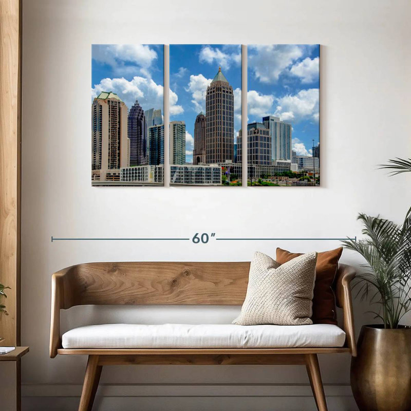 Horizon de Midtown Atlanta, H 28 po x l 45 po