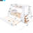 Bunk Bed With Trundle, 3 Storage Drawers, Desk, White - Versatile Bedroom Setup Twin Over Full Built-In Spacious Option-661135216