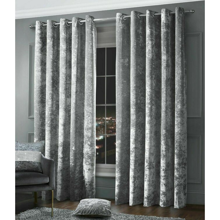 Textile Home Thermovorhang-Set Santiago mit Ösen, blickdicht