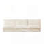 Canapé confortable modulaire en velours côtelé 3 places avec combinaisons polyvalentes-354515278