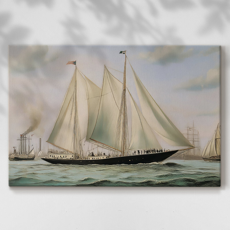 Série Nautical-CLXI -Galerie enveloppée Cavas, 18 x 27
