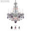 Hamilton 7 - Light Glass Chandelier-5036464-57514958