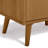 Tremolo Modern 2-Drawer Nightstand with Push-Open Fluted Fronts & Deep Bedside Storage for Bedroom-250608341
