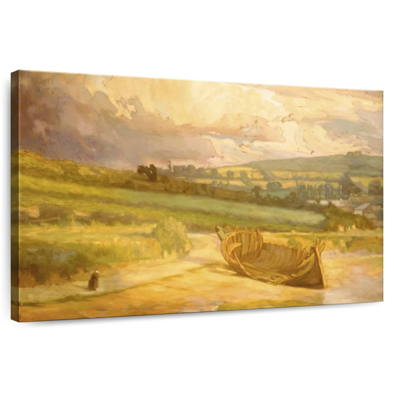 Alvord après la tempête 1910, H 24 po x l 36 po