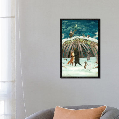 Yuletide Enchantment by Jahna Vashti - Painting on Canvas