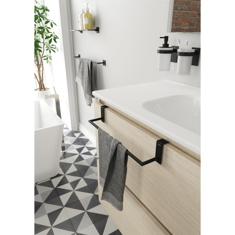 Aldwych Towel Stand, Matte Black
