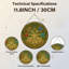 Panneau de vitrail 12 po H Celtic Tree-1552557396
