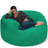 Bean Bag Chair: Giant 5' Shredded Memory Foam Filled Furniture Bean Bag with Removable and Machine Washable Cover - Big Bean Bag Sofa Lounger with Soft Micro Fiber Cover - Multiple Colors and Fabrics-1059799622