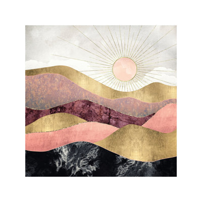 « rosé sun » par spacefrog designs-print