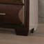 Transitional Style Nightstand With Dovetail Drawers, Bed Side Table