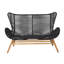 Jonina Wicker Bench