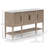 Cement Topped Server with Cane insets