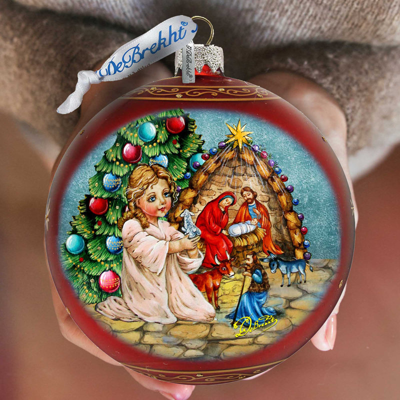 5.5'' Glass Ball Ornament