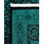 Tapis unique noué à la main Osbaldo - vert