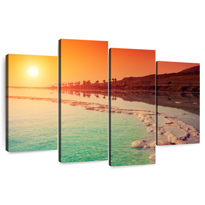Gillard Dead Sea Sunrise, 48" H x 75" W