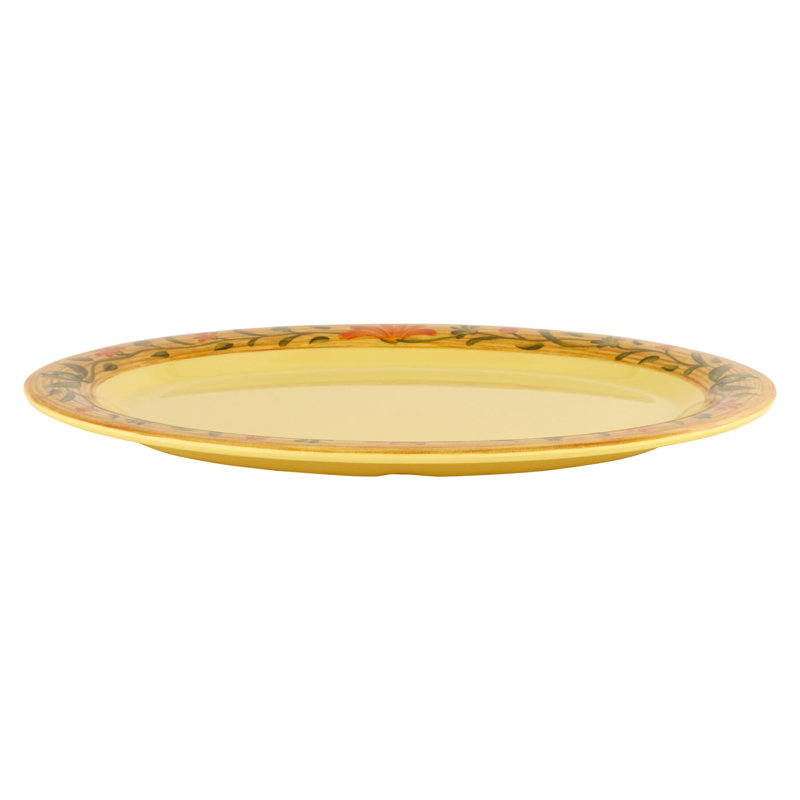 Le GE Plateau ovale en mélamine, 18 po x 13,5 po