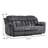 87.4'' Wide Pineapple-Textured Chenille Manual Reclining Sofa With Overstuffed Comfort (Set Of 2)-1866307328