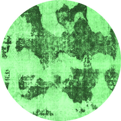 Washable Abstract Indoor Rug